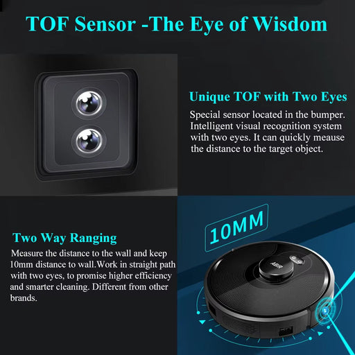 X8 Robot Vacuum Cleaner ,Laser System