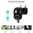 8MP 4K Dual-Lens Wifi PTZ IP Camera 4MP 8x Zoom Outdoor CCTV