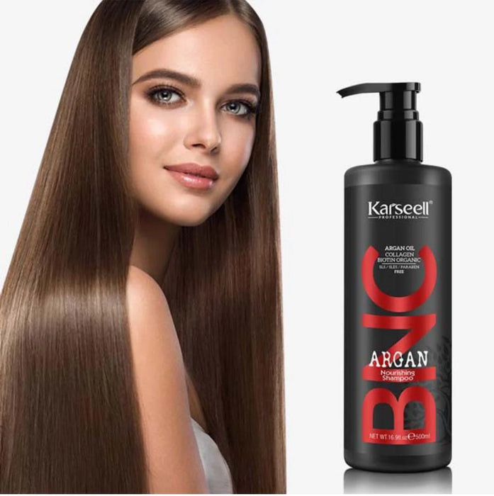 BNC argan shampoo and conditioner