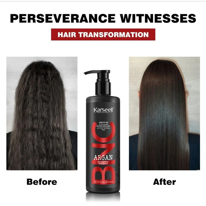 BNC argan shampoo and conditioner